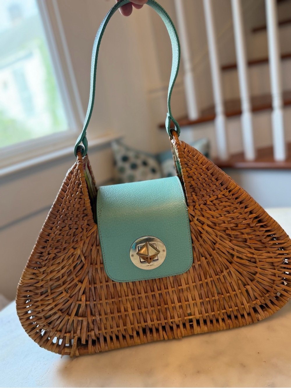 Classic Kate Spade Basket Bag